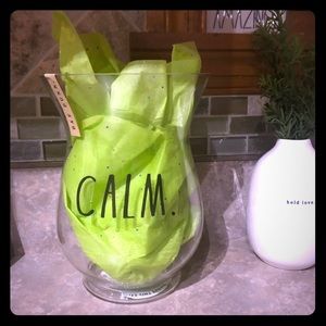 RAE DUNN "calm" vase
